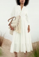 Sukienka Boho z Ażurowym Haftem - ZARAL Lux XXL