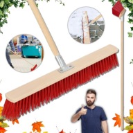 MIOTŁA SZCZOTKA 65CM ULICÓWKA DO ZAMIATANIA LIŚCI CHODNIKA OGRODOWA RĘCZNA