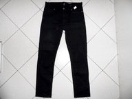 JEANS firmowe GRANATOWE SPODNIE 36x31 pas 92 na 176