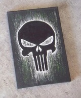 Punisher Obraz Grawerka