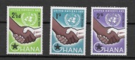 Ghana, Mi: GH 36-38, 1958 rok, seria