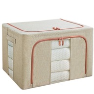 Pokrowiec na pościel ubrania kołdry ze stelażem pojemnik 40x30x20cm 24L