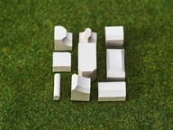 Cegiełki gipsowe OKNA I DRZWI forma 04