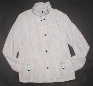 TAIFUN_Piękna KURTKA_jaśniutka szara kieszonki zamek lekka JAK NOWA_44