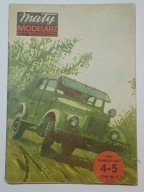 Samochód terenowy GAZ 69M skala: 1:33 Mały Modelarz numer 4-5/1984 UWAGA