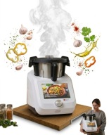 DREWNIANA PODSTAWKA DESKA POD THERMOMIX LIDLOMIX PODKŁADKA THERMOBASE TM5/6