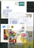 A56742)UNO Wien: 4 Koperta z Specjalny Stempel