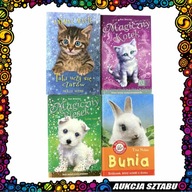 Zestaw czterech książek dla dzieci