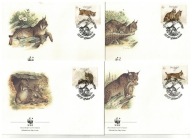 02-FDC-KR33- Portugalia, WWF,1988, Iberyjski Ryś
