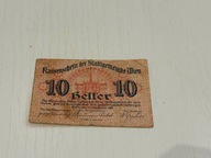 10 Heller (Wien) notgeld Austria; N#213787; stan VF