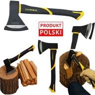PORĘCZNA MAŁA SIEKIERA CROWNMAN OGRODOWA DO DREWNA OGRODNICZA DO GAŁĘZI