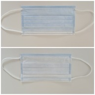 Maska ochronna, 3warstwy, medyczna, 50szt typ IIR