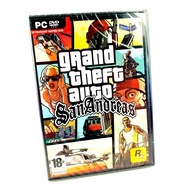 NOWA GRAND THEFT AUTO SAN ANDREAS PC GTA SA PREMIEROWE POLSKIE WYDANIE PL
