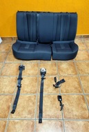 KANAPA FOTELE TYŁ Z PASAMI RENAULT MEGANE 3 III 5D HB KOMPLETNA STAN BDB