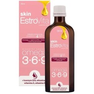 EstroVita Skin kwasy Omega 3 6 9 skóra cera 250ml