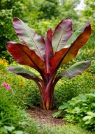 Bananowiec Ensete ventricosum Maurelii - DUŻE SADZONKI - Abisyński