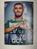 Zdjęcie 10x15 autograf Lechia Gdańsk sezon 2025/26 Gol Maksym Diachuk