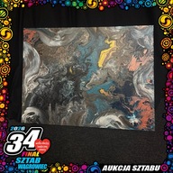 ECHO GŁĘBI - obraz na płótnie aut. CzeKa - WOŚP Wągrowiec