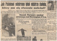 SKOKI NARCIARSKIE MARUSARZ NARCIARSTWO ŻYLETKA BOROWA k. DĘBLIN J. FAŁAT