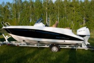 Łódź Motorowa AQUA24 620 SPORT Silnik Honda BF150 Przyczepa Brutto