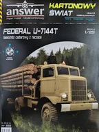 Answer 4/2022: samochód ciężarowy z naczepą FEDERAL U-7144T