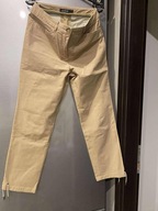 Nowe klasyczne spodnie r. S kolor camel