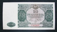 20 złotych 1946 seria - seria D 8829047