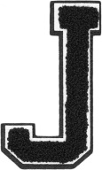 Naszywka, Litera J, Urban Classic