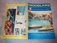 MODELARZ 8/1974 - ZIS-5,ŚCIGACZ, WOSTOK, SZYBOWIEC
