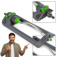 ZRASZACZ OGRODOWY WAHADŁOWY JOHN GREEN 19 DYSZ OSCYLACYJNY 180M2