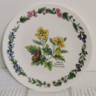 Talerz kolekcjonerski ang porcelana Royal Worcester "Black Mustard"
