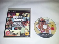 Grand Theft Auto --- GTA: San Andreas + Mapa --- PS3 --- Sprawna --- 3xA