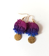 WYPRZEDAŻ!!! kolczyki z gliny polimerowej Nr 76