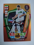 Karta panini autograf Iran Jahanbakhsh World Cup Qatar 2022 Fans' Favourite