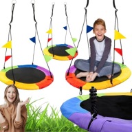 GNIAZDO BOCIANIE HUŚTAWKA OGRODOWA DLA DZIECI DO 150 KG FOTEL WISZĄCY