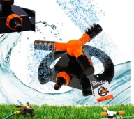 Zraszacz obrotowy 3-ramienny regulowany Bradas Black Line Eco-1030