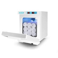 PODGRZEWACZ DO RĘCZNIKÓW, SZAFKA GRZEWCZA NA RĘCZNIKI, BIAŁY, LAMPA UV