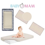 PRZEŚCIERADŁO DO ŁÓŻECZKA 120x60 Z GUMKĄ BAWEŁNA 100% BABYMAM HIT