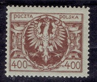 ORZEŁ w TARCZY Fi 140 ** ODMIANY PAPIER CIENKI