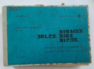 Katalog części zamiennych JELCZ 315 Md3 316Z 317 DZ samochód ciężarowy prl