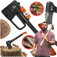 SIEKIERA ROZŁUPUJĄCA DO RĄBANIA DRZEWA DREWNA OGRODOWA UNIWERSALNA DUŻA