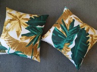 Poduszki Dekoracyjne Komplet 2 Sztuki Bawełna