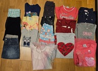 Zestaw ubranek r.110 - 17 sztuk (5 zł/ szt.)