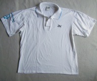 KOSZULKA SPORTOWA POLO BIAŁA COTTON M (4) PUMA