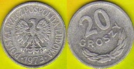 POLSKA 20 groszy 1973 r.
