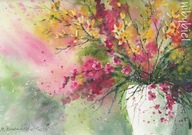 OBRAZ na ścianę AKWARELA oryginał