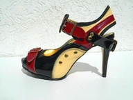 Skórzane sandały roz 37