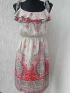 FOCUS Sukienka z falbankami w roz M/L.