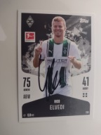 Karta topps match attax autograf Bundesliga Monchengladbach Nico Elvedi