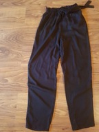 Spodnie damskie bawełniane czarne 36